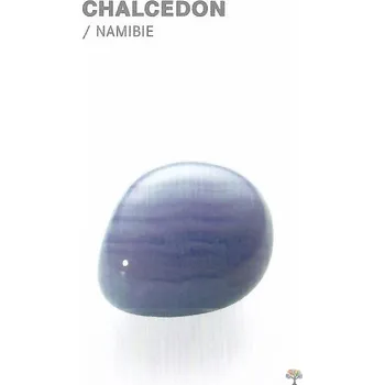 Obal na kartičku Magieprirody.cz Kartička s popiskem kamene Chalcedon #78