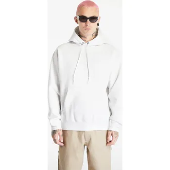 Pánská mikina Mikina Nike Solo Swoosh Men's Fleece Pullover Hoodie Birch Heather/ White XS
