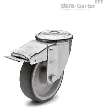 Pojezdové kolečko Otočná kola s ocelovým držákem Pojezdová kola RE.G1-FBF-N