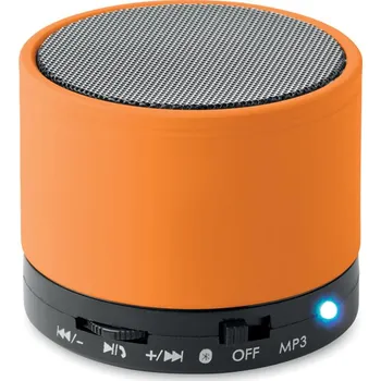 Kultaý bezdrátový reproduktor Round bass, oranžová