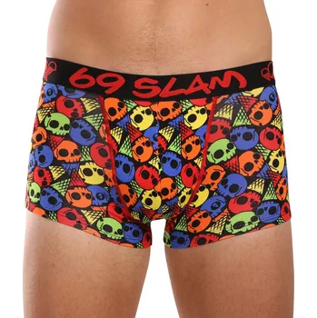 Pánské boxerky 69SLAM hip bamboo SKULL CONE (MHBSKC-BB) L MHBSKC-BB Možnost vrácení zboží ZDARMA do 120 dnů!