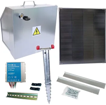 Ohradník VNT electronics s.r.o. Basic sada solární ohradník - Kompletní bezpečnostní schránka + konzole a panel 40 W