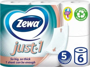 Toaletní papír Zewa Just 1 488935 5vrstvý 6 ks
