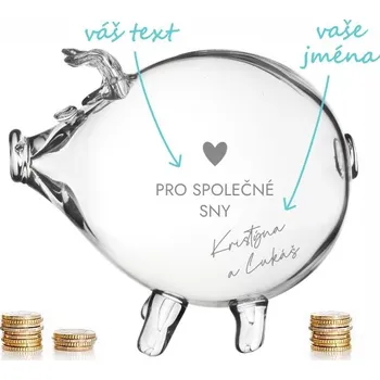 Pokladnička Svatební prasátko pokladnička