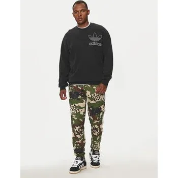 Dámská mikina adidas Mikina adicolor Outline Trefoil IU2350 Černá Loose Fit XL