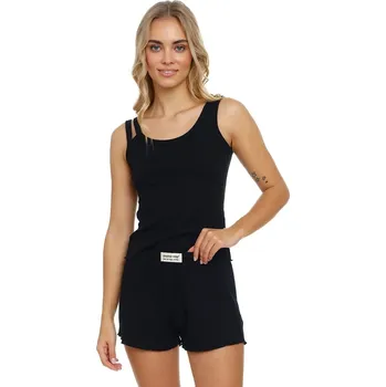 Dámské pyžamo Dámské pyžamo DOCTOR NAP PM.5138 BLACK M 0