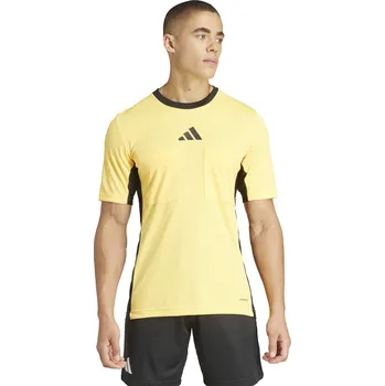 Dres pro rozhodčí Adidas Referee 24 krátký rukáv písková oranž Velikost: M