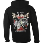 mikina s kapucí pánské - Barbara - BLACK HEART - 17512