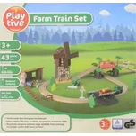 Playtive Dřevěná železnice Statek