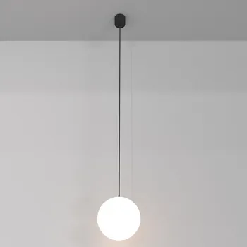 Maytoni Závěsné LED svítidlo LUNA, 5W, 4000K, Ø 20 cm, v. 220 cm, CRI90