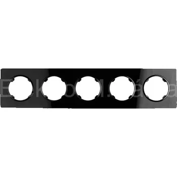 OVA1005GB 5 rámeček sklo černá OVAL DPM