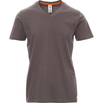 Pánská mikina Payper Pánské tričko V-NECK Barva: KOUŘOVÁ, Velikost: S