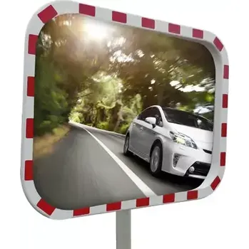 Bezpečnostní zrcadlo Venkovní dopravní zrcadlo, 60 × 80 cm