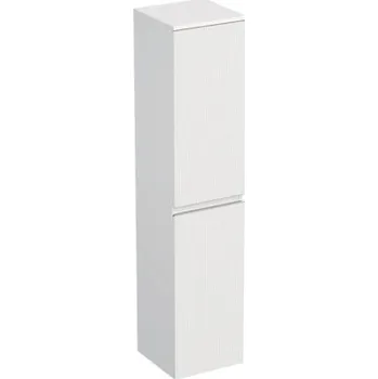 Koupelnový nábytek Koupelnová skříňka vysoká Intedoor TRENTA bílá matná 35 x 161,8 x 35 cm TRE SV 35 P K S A8916