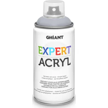 Speciální výtvarná barva Ghiant - Expert akrylová barva ve spreji - 300 ml - stříbrná