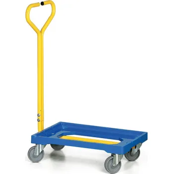 Plošinový vozík Corping Vozík na přepravky s rukojetí