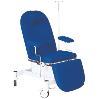 Křeslo OZC - 25, odběrové křeslo, třímotorové, modrá