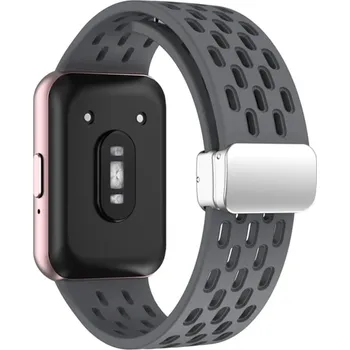 Sportovní Silikonový Pásek Samsung Galaxy Fit 3 Barva: Šedá