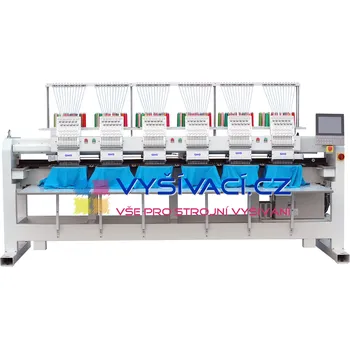 GMS vyšívací stroje vyšívací stroj průmyslový šestihlavový patnáctibarevný GMS-GT1506 vybavení stroje: s výbavou pro vyšívání čepic