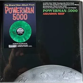 Hudba LP Powerman 5000: Abandon Ship CLR | LTD 2024 Green Marbled Vinyl