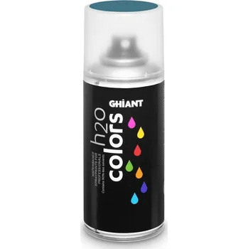 Speciální výtvarná barva Ghiant - H2O akrylová barva ve spreji - 150 ml - modrozelená