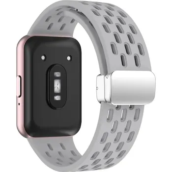 Sportovní Silikonový Pásek Samsung Galaxy Fit 3 Barva: Světle-Šedá