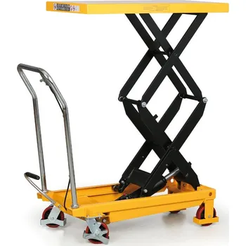 zvedací stůl Pojezdový hydraulický zvedací stůl TFD, nosnost 700 kg, zdvih 1500 mm