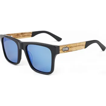 Sluneční brýle brýle Pitcha Maasai V - Black/Green Revo/Zebra Wood/Polarized one size