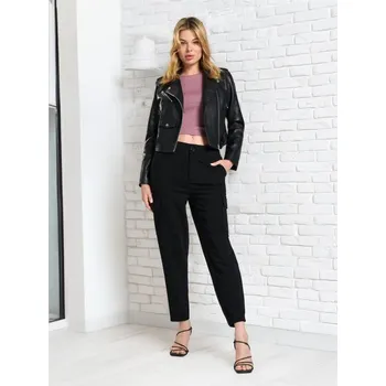 Dámské kalhoty Sinsay - Kalhoty - černá - 126BC-99X - 126BC-99X-XS-1