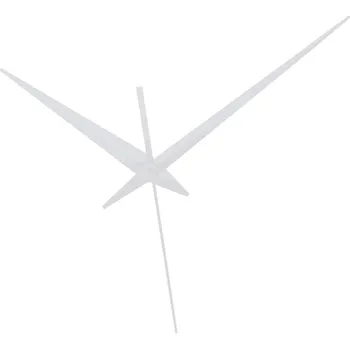 Hodiny Hodinový strojek s tichým chodem HRP38W včetně bílých ručiček