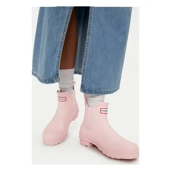 Pánská móda Hunter Holínky WFS2078RMA-FRE Růžová 40_41