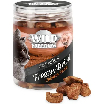 3x45g Wild Freedom Freeze-Dried Snacks kuřecí srdíčka