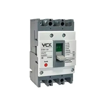 Jistič Kompaktní výkonový jistič VCX KYM-1 - 125A / Uimp 6kV / Ui AC690V