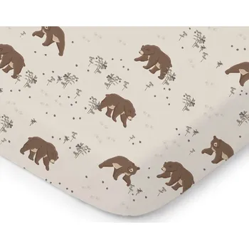 Prostěradlo Prostěradlo do postýlky medvídci Colorstories - Temo 120 x 60cm