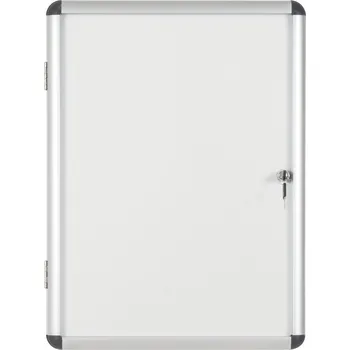 Kancelářský nábytek Bi-Office Vnitřní vitrína s bílým magnetickým povrchem, 500 x 674 mm