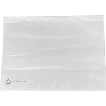 Obálka Papír. samolep.kapsy na zásilky C5, průhl.,1000ks