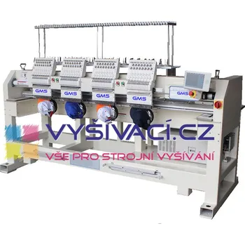 GMS vyšívací stroje vyšívací stroj průmyslový čtyřhlavový patnáctibarevný GMS-GT1504 vybavení stroje: bez vyšívání čepic