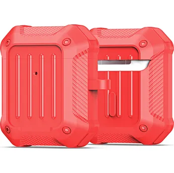 Příslušenství pro sluchátka DuxDucis Pouzdro na sluchátka AirPods - DuxDucis, PECE Red