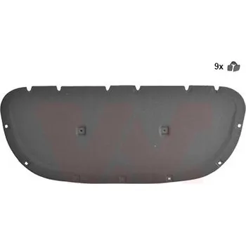 Karosérie Izolace motorového prostoru VAN WEZEL 5776460