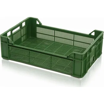 Přepravka na jídlo Corping Plastová přepravka na zeleninu děrovaná, 600 x 400 x 172 mm