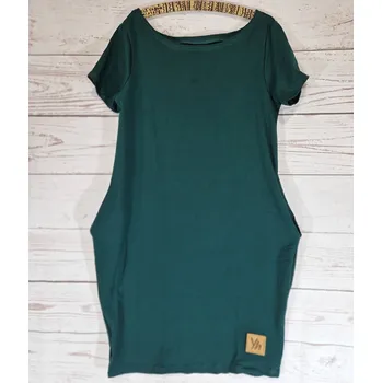 Dámské šaty Yháček Šaty dámské Style, Dark green Velikost:: L