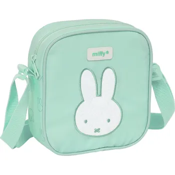 Cestovní hra Taška přes rameno Miffy Menta Mátová (16 x 18 x 4 cm)