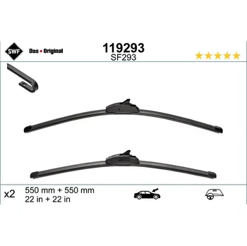 List stěrače VALEO 119293