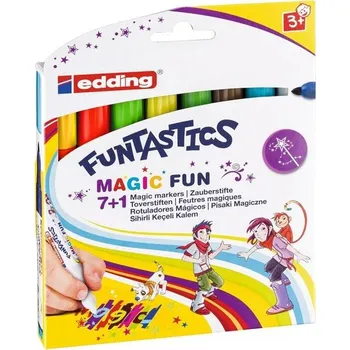 Dětské fixy Edding 13 Magic Fun, sada 8 barev