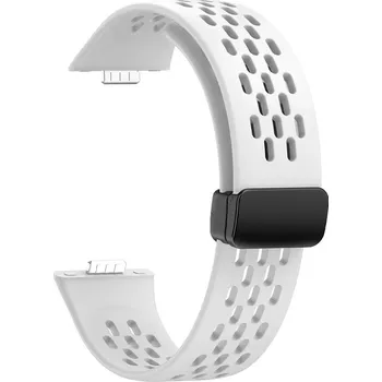 Příslušenství k chytrým hodinkám Silikonový Pásek Pro Huawei Watch Fit 3 Barva: Bílá