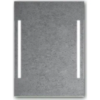 Zrcadlo Amirro LUMINA WHITE zrcadlo 60x80 cm, s osvětlením