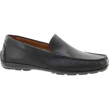 Pánské polobotky LLOYD Pánské černé kožené mokasíny 13-422-00-BLACK-247 Velikost 41,5