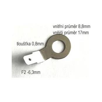 Redukce z M8 šroubu na Faston 250