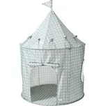 3 Sprouts Dětský Stan Recycled - Gingham Blue