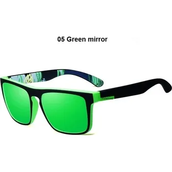 Sluneční brýle Pánské polarizační sluneční brýle vintage styl - 05 Zelené zrcadlo